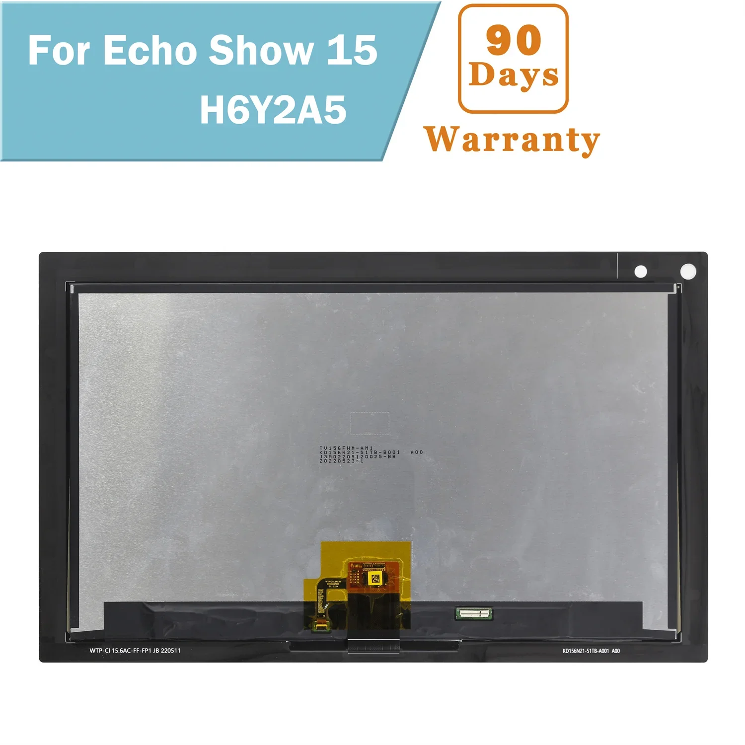 For Amazon Echo Show 15 H6Y2A5 LCD Display and Touch Screen