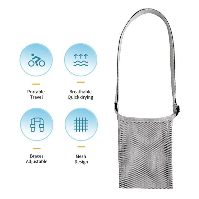 Water Bottle Holder, Water Bottle Storage Bag With Adjustable