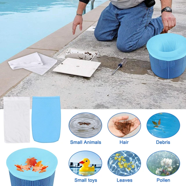 Filtre de panier Skimmer, Chaussettes Skimmer, Filtre Skimmer de piscine,  Filtre de piscine (livraison gratuite)