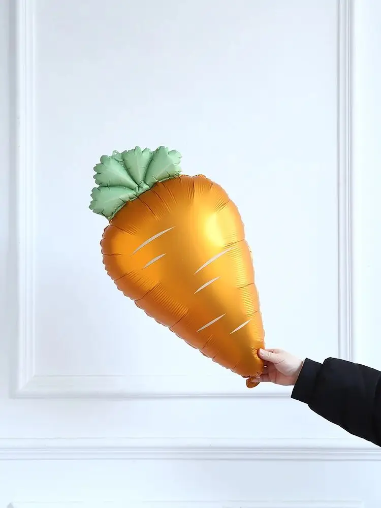 5 stücke Ostern Karotte Folien Ballons Ostern Party Dekorationen Frühling Geburtstag Dekoration Arrangieren Requisiten Baby Dusche Liefert Kind Geschenk – Detail 5