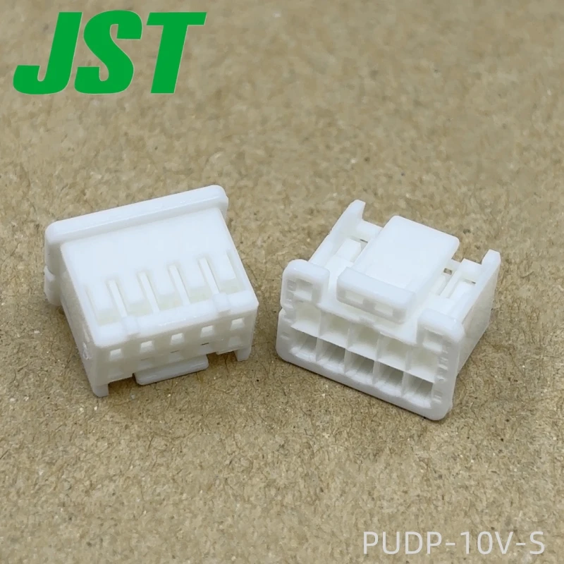 PUDP-10V-S JST พิทช์ 2 มม. 10P แถวเดียว ขั้วต่อแบบลวดต่อสายสีขาว 1