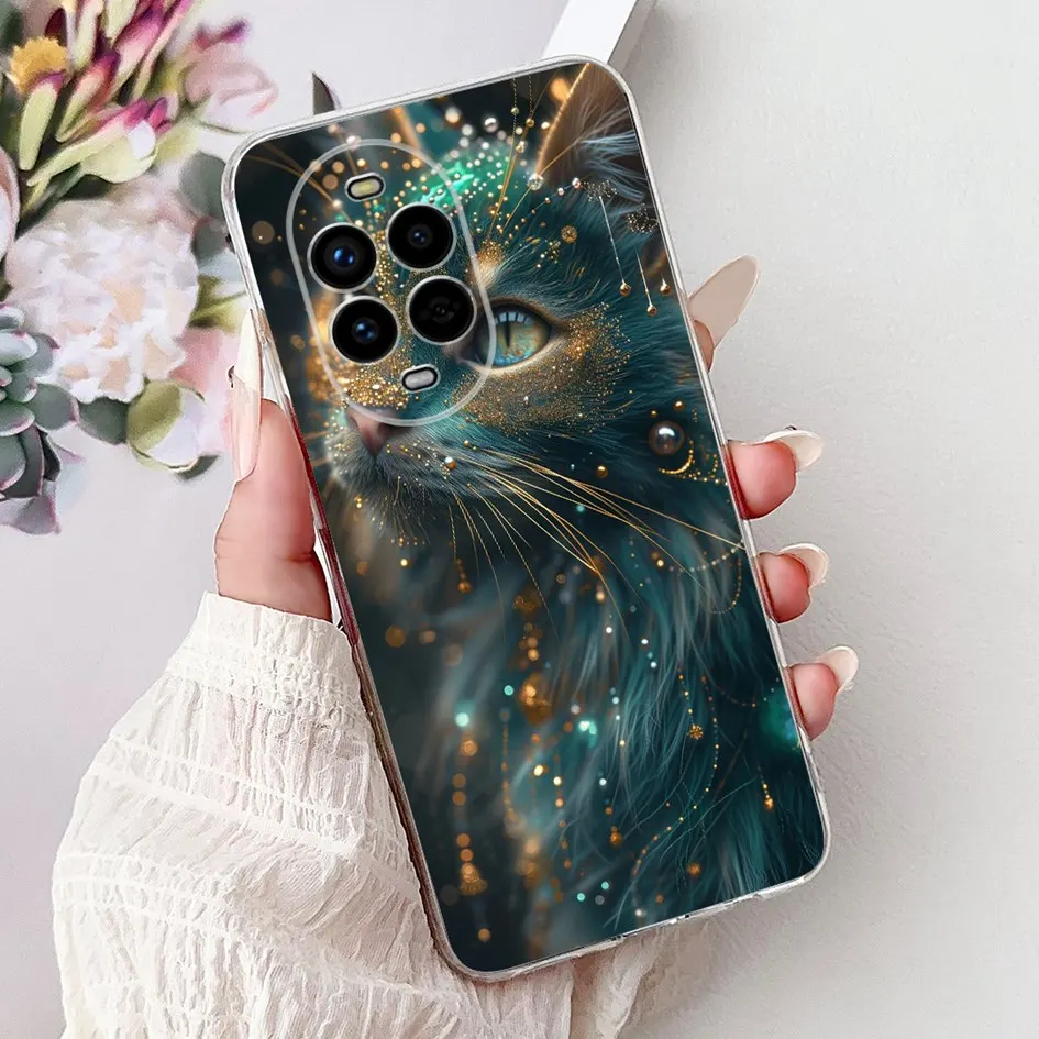 Floral Butterfly Soft Silicone Phone Case - Clear Protective Cover