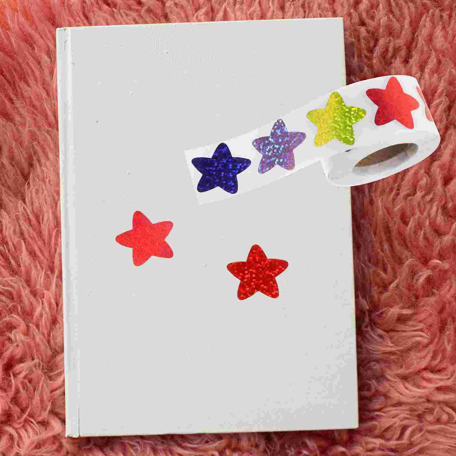 

Decorative Stickers Teacher Self-adhesive Decals School Reward Students Encouraging Pentagram Shaped Supplies