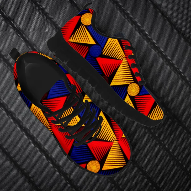 African Tribal Print Shoes 3