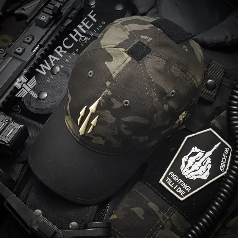 Casquette tactique Poseidon camouflage Multicam - Chapeau pêche et randonnée outdoor