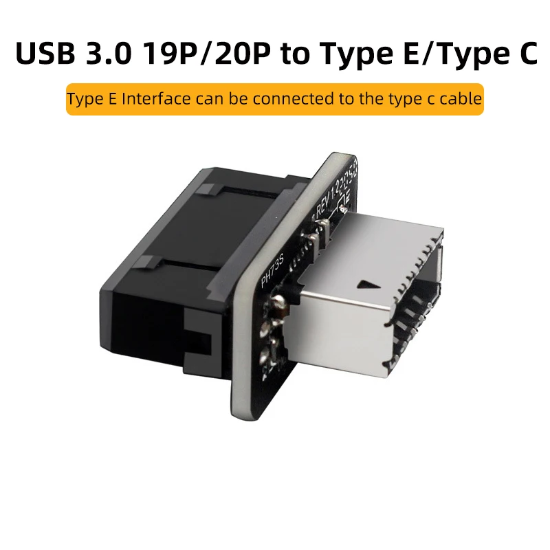 Adattatore Convertitore Da 20 Pin A Doppio USB 3.0 Per Scheda Madre Desktop Ph21~p138422023