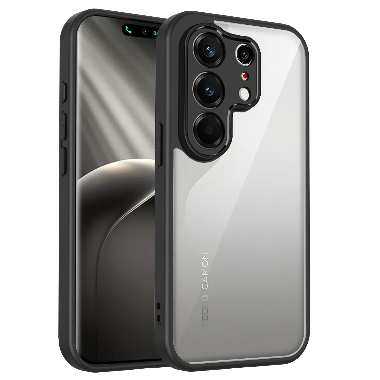 Tecno Camon 50 Ultra Protective Air Cushion Clear Matte Back Cover Case