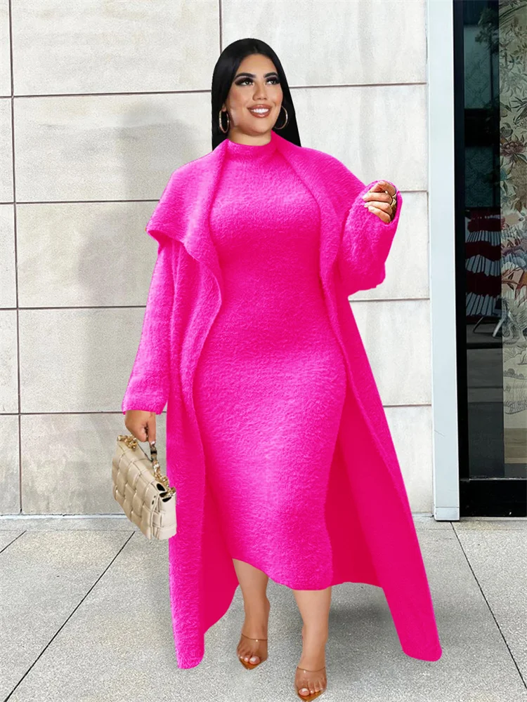 Plus Size Vestido Longo Com Lasca Na Perna Vestido Longo Casual