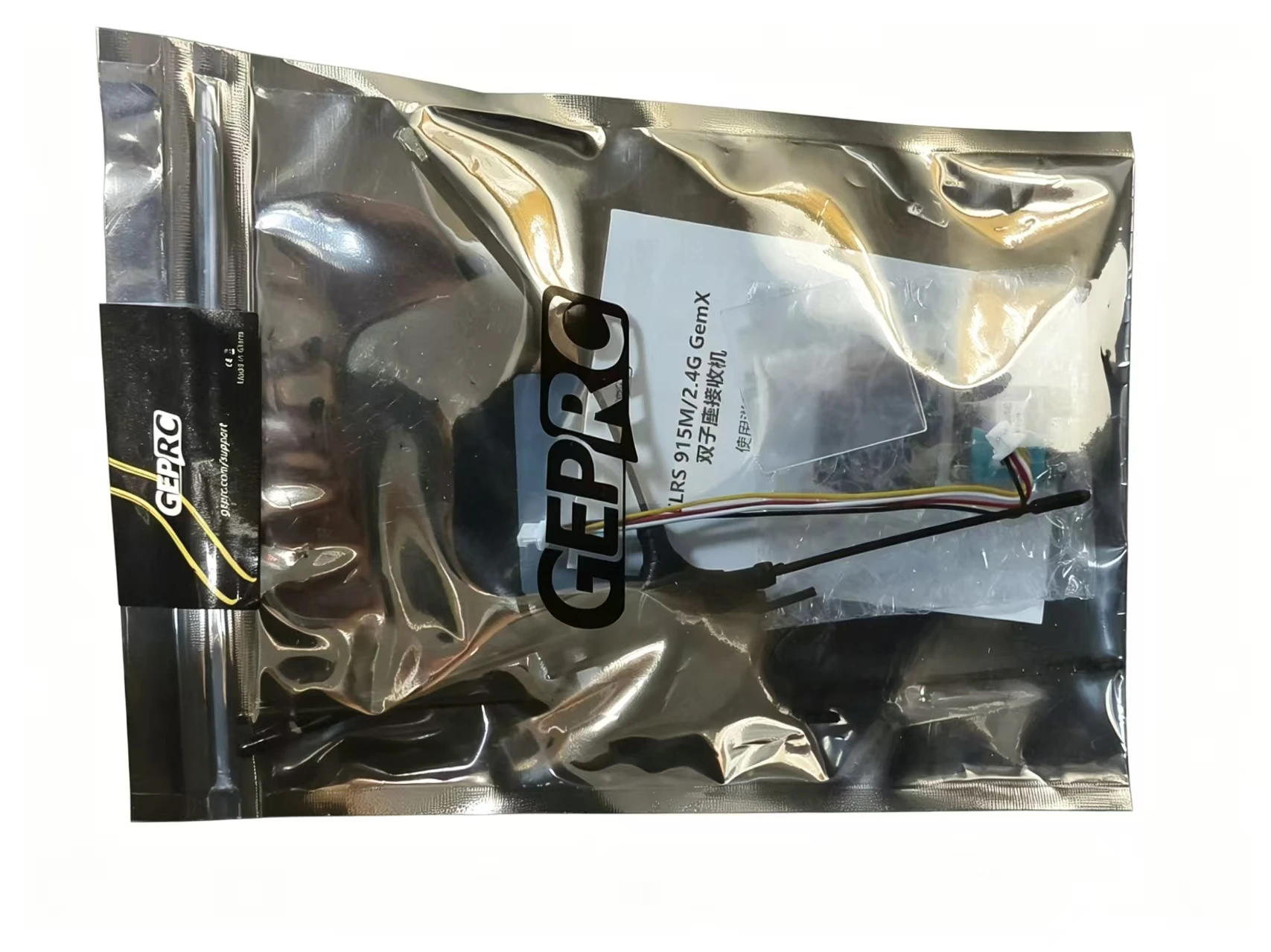 Ricevitore GEPRC ELRS 915M/2.4G GemX Gemini a Doppia Frequenza con Antenna FPV Crossover per Droni - immagine 5
