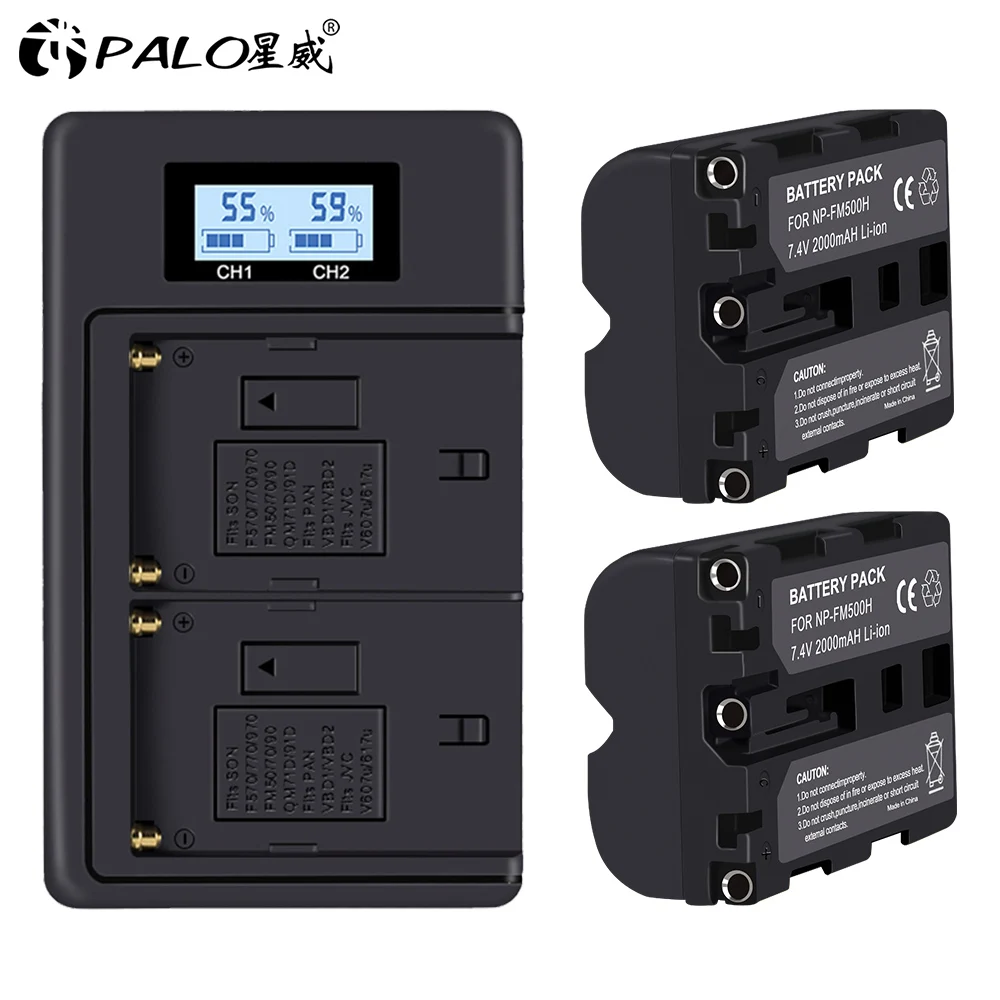 Np-Fm500H Np Fm500H Npfm500H Batterie Per Foto/Videocamera Per Sony A57 A58 A65 A77 A99 A550 A560 A580 Batteria L50 Slt-A68 Ila77 Slt-A77 Ii