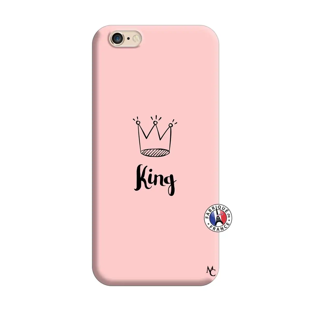 Розовый силиконовый чехол для IPhone 6/6S |