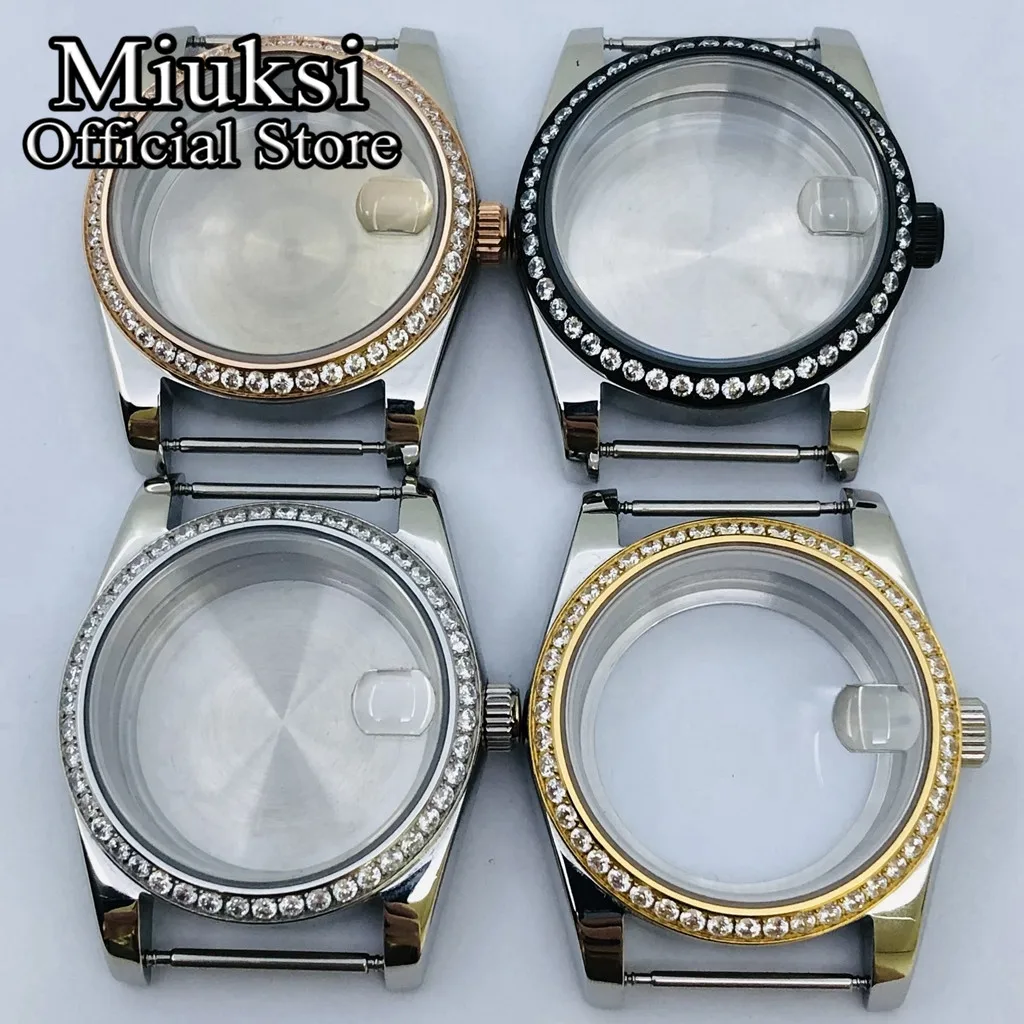 Miuksi 36 Mm/40 Mm Silber Gold Schwarz Uhrengehäuse