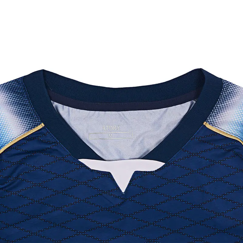 DOUBLE FISH Table Tennis Competition Training Uniform Quick Drying and Breathable sport t shirt badminton table tennis clothes set