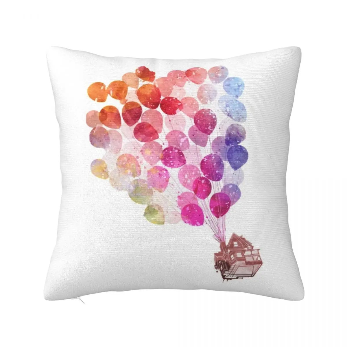 

WaterColour Up House Throw Pillow Decorative pillowcase Decorative Pillow Covers For Sofa Custom Cushion