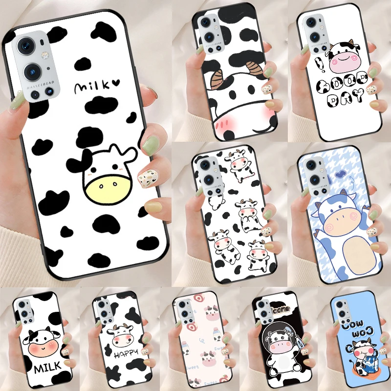 Milk Cow Skin Print Luxury Per Realme 10 11 Pro Plus Gt Neo 5 2T C55 C35 C33 C31 C30 C21Y Oneplus Nord 3 Ce 2 Lite Case