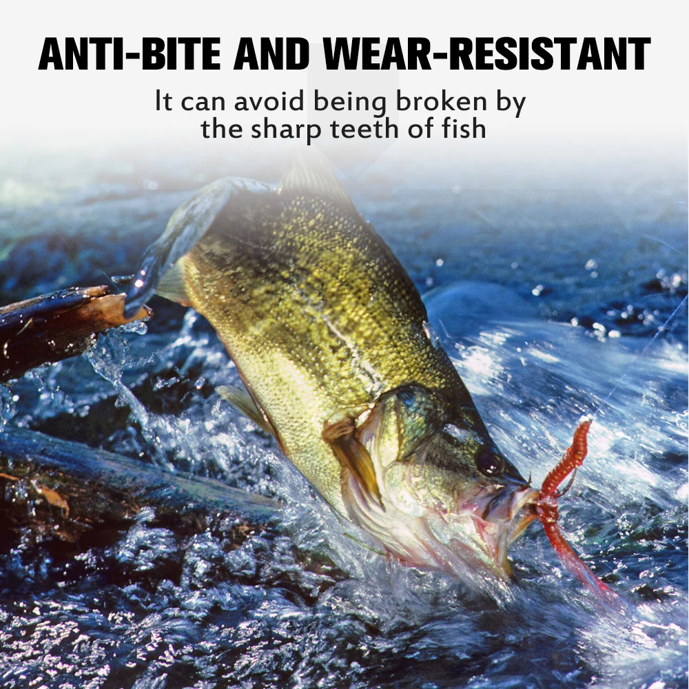Lenza Da Pesca In Fluorocarbonio 100% Puro - ThornsLine, Alta Resistenza E Invisibile In Acqua, Bobina Da 49,7m, Made In Japan - 4