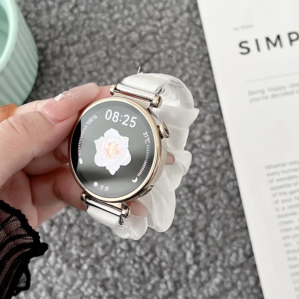 Stretchy Elastic Fabric Quick Release Scrunchie Watch Band Strap