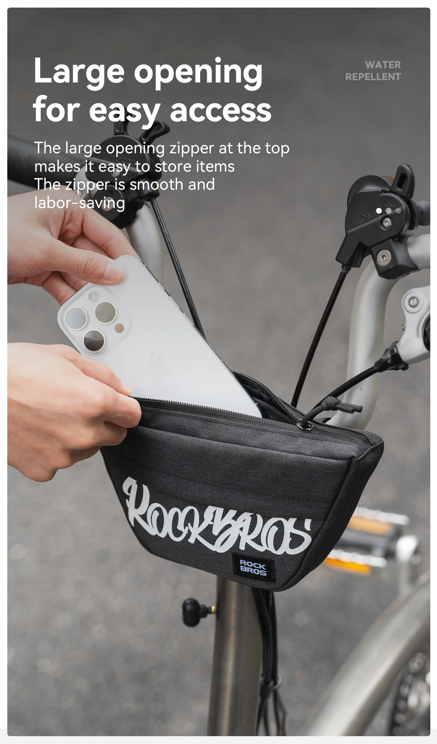 wasserfeste Fahrradtasche