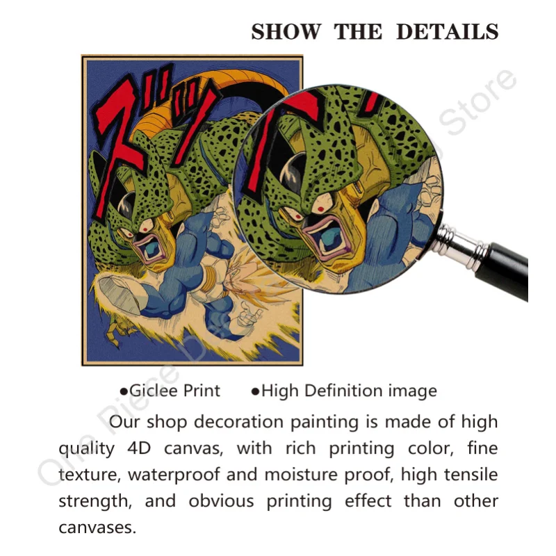 バンダイクラシックアニメレトロドラゴンボール HD ポスター悟空悟飯