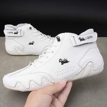 أحذية حريمي موضة 2023 أحذية جلدية للكاحل أحذية حريمي للخروجات اليومية للشتاء أحذية رياضية عالية الجودة مقاومة للمياه أحذية فاخرة