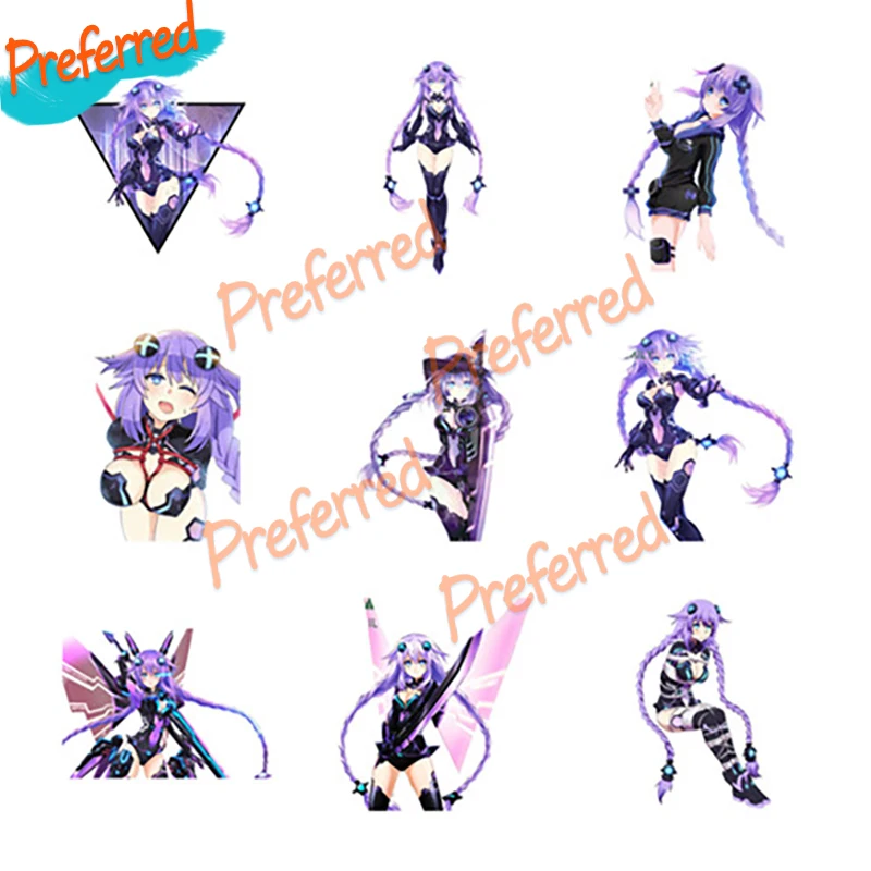 Simple Decal Hyperdimension Neptunia Mk2 P Car Sticker Personality Waterproof Door Protector Car Bumper Window Vinyl Decal
