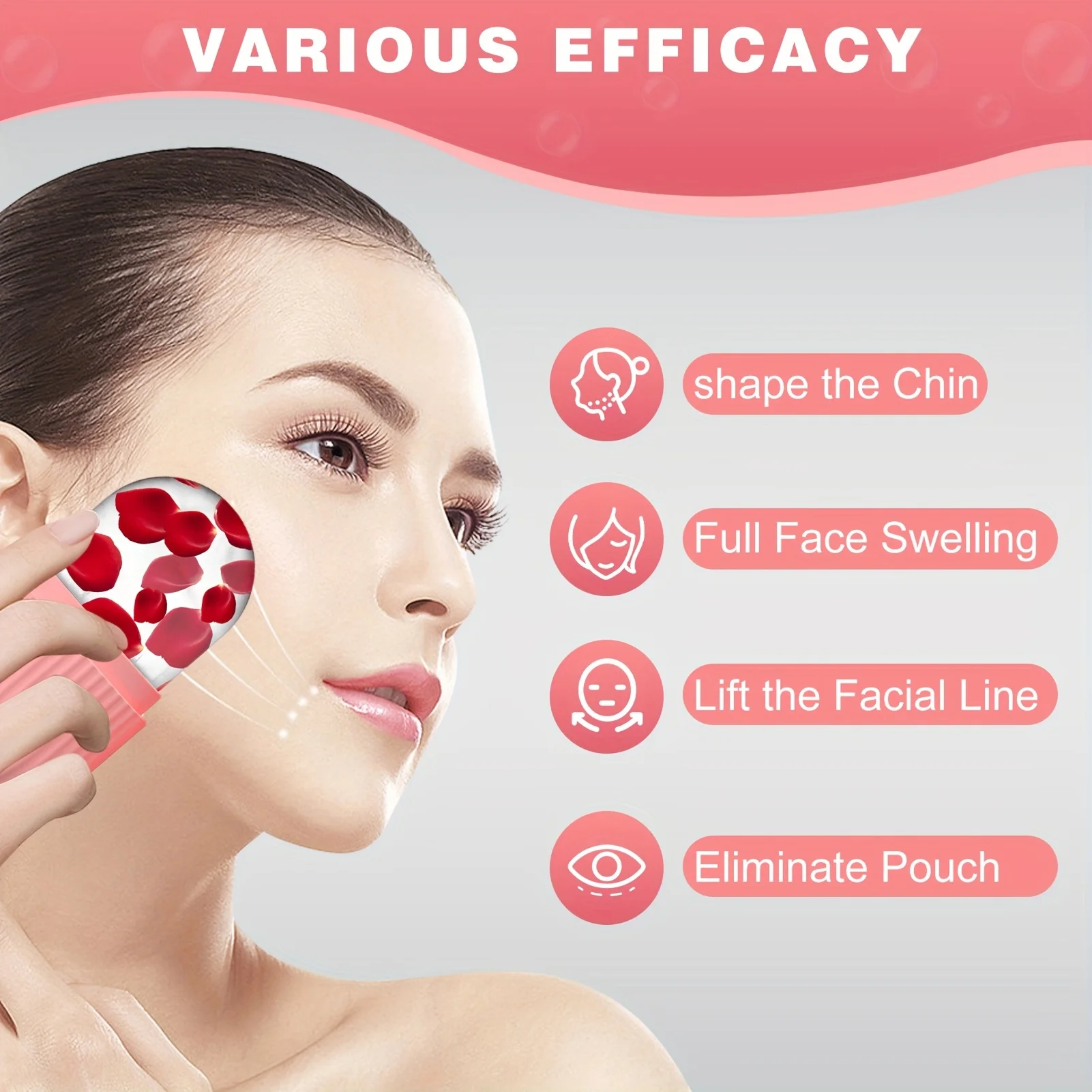 Silicone Ice Cube Trays Beauty Lifting Ice Ball Face Massager Contouring Eye Roller Facial Treatment Reduce Acne Skin Care Tool