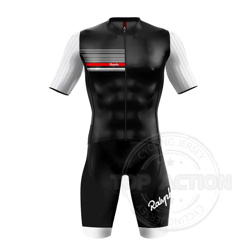 Pro Team Onesie Ralvpha Men's Triathlon Cycling Shirt Cycling Cycling