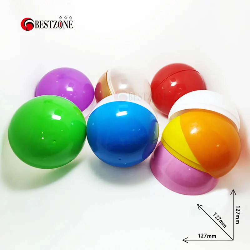 thumbnail image 2 of Vending Machine Balls Toyvian 50pcs - Empty Plastic Capsules Ball Vending Machine Capsules 2 of 9