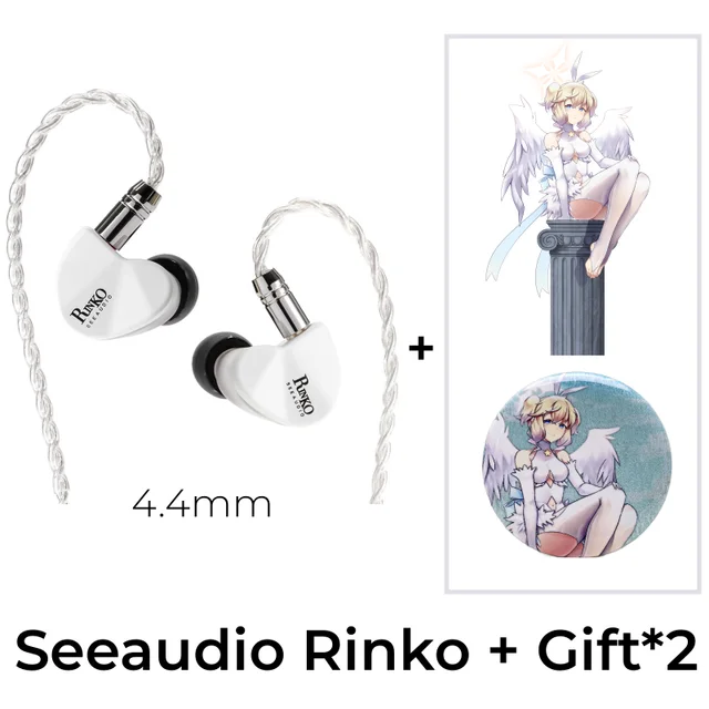 SeeAudio x Z Reviews Rinko 1 White 4.4mm SeeAudio x Z Reviews