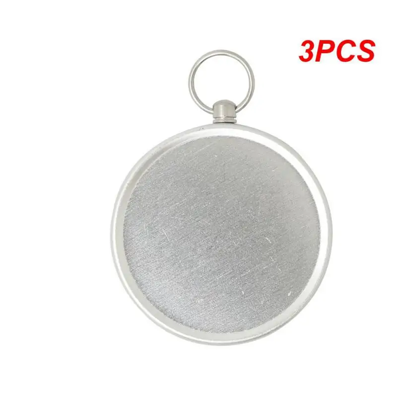 

3 шт., металлический компас с застежкой, для кемпинга