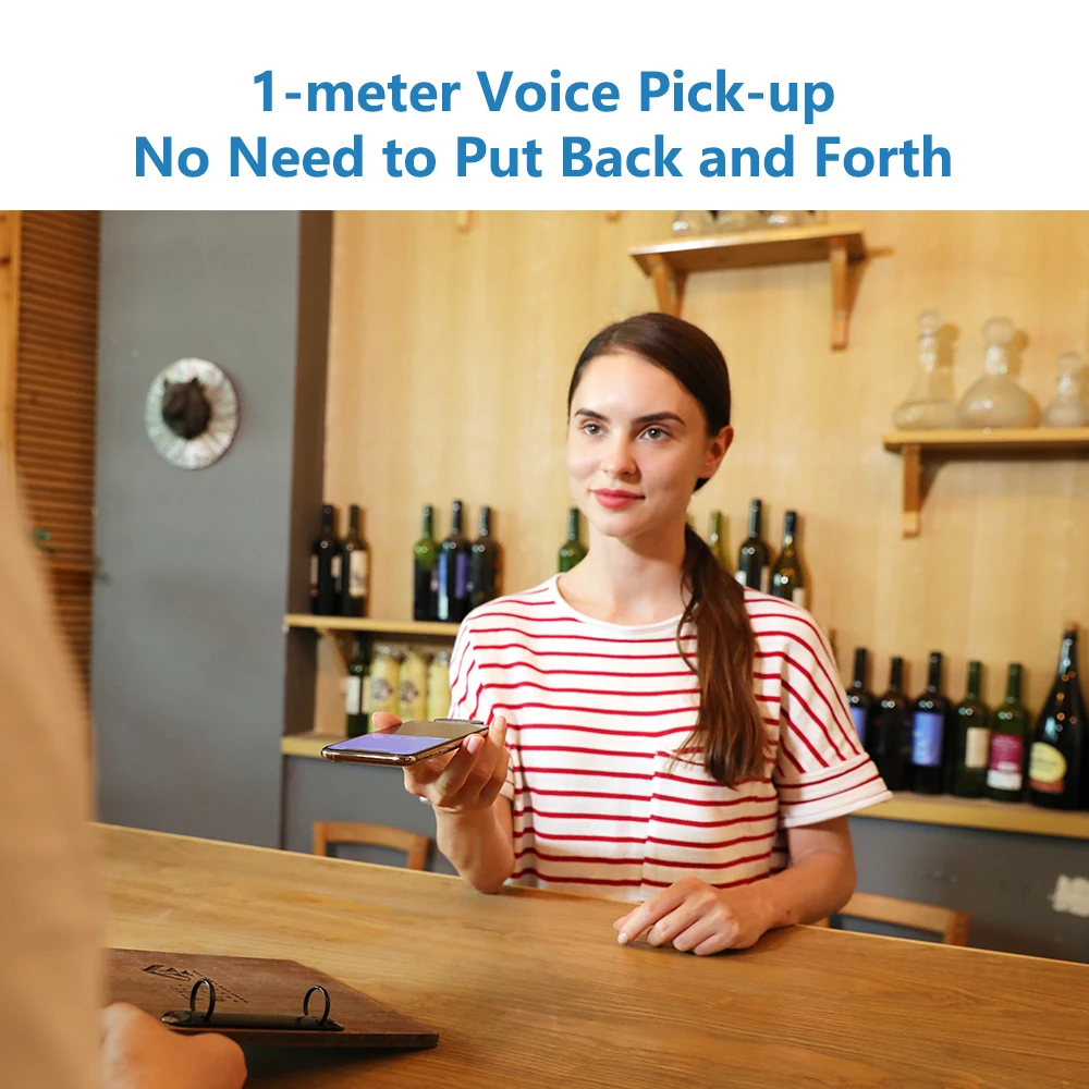 Timekettle Zero Language Translator Device Supports 40 Languages Mini Size Voice Translator Voice Recorder for Traveling voice translator language translator