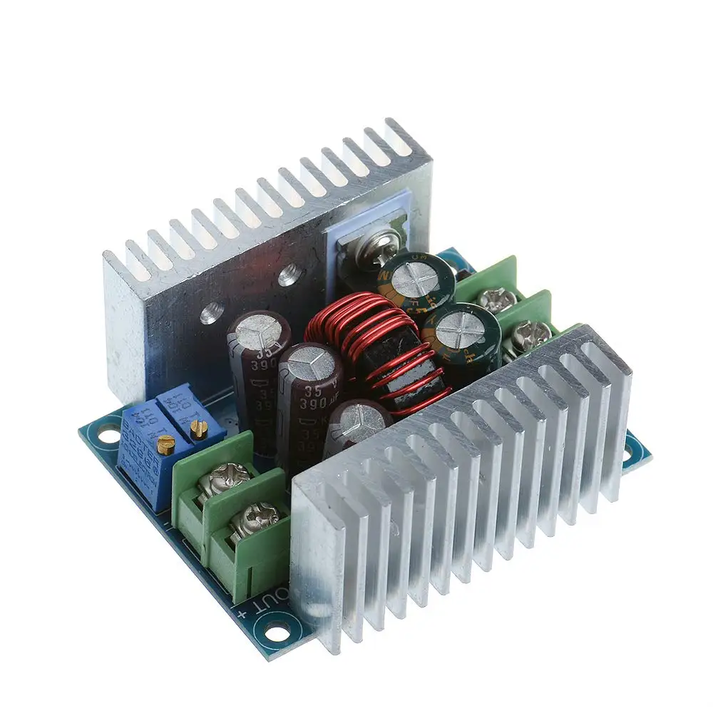 Constant Current CC CV Buck Converter Module DC 6-40V to 1.2-36V 20A 300W Adjustable Step Down Voltage Regulator Power Supply