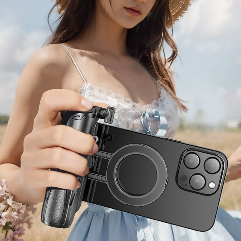 Rotating Phone Tripod With 10m Remote Control Universal For Smartphones Collapsible Design Photography Accessories F19E