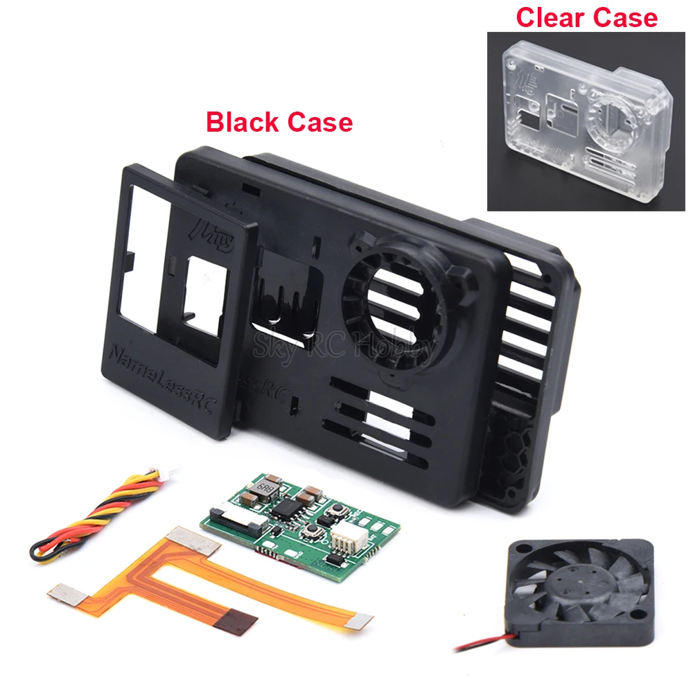 

NameLessRC 66X45X23mm Nylon Case 2-6S 5V/2.1A BEC Module for Naked GOPRO Hero10 / 9 / 11 Camera FPV Racing Cinewhoop DIY Parts