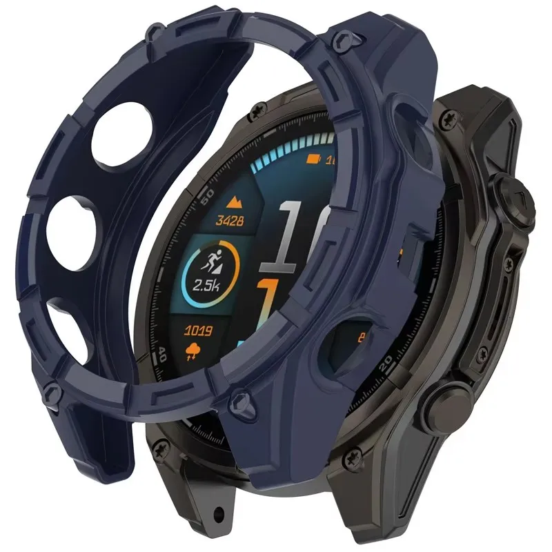 Protective Anti-Scratch Soft TPU Silicone Cover for Garmin Fenix 8 Series