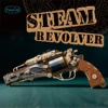 MMZ MODEL DIY 3D Wooden Puzzle Steam Revolver Assembly Model Kits Toys For Children Kids Girls Birthday Gift 3