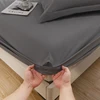 100% Waterproof Mattress Cover Brushed Washable Bed Fitted Sheet Mattress Protector Cover Single Double Queen King Size 5