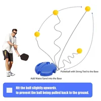 Pickleball Trainer Pickleball Ball with String Pickleball Accessories Pickleball Training Aid for Sport Single Player Adult 5