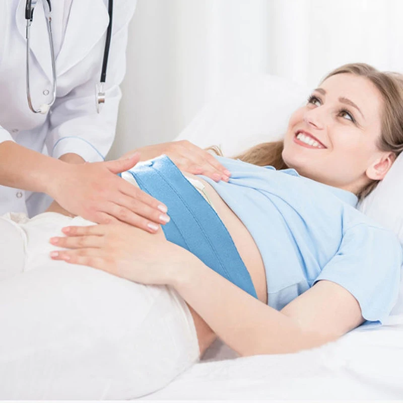 2Pcs Elastic Maternity Belt Belly Band Pregnancy Professional Fetal Heart Monitoring Bandage For Pregnant Women Prenatal Care