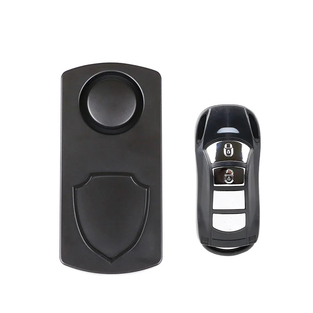 Motorcycle alarm 113dB Motorcycle Bicycle Wireless Remote Control Alarm Waterproof Anti-theft For Motorcycles Vibration Motion Sensor