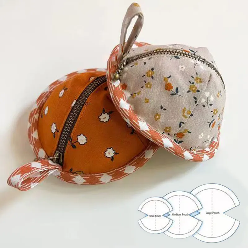 NUBECOM Cute Beetles Pouch Handmade Template DIY Craft Patchwork Ruler Sewing Pattern Decor Acrylic Templates Sewing Tools