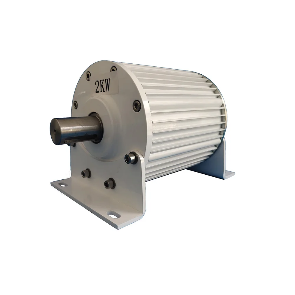 1KW-50KW 24V 48V 120V 220V 380V Low RPM Permanent Magnet Wind Turbine Generator Free Energy 10000W 5KW Motor DIY for Home Use