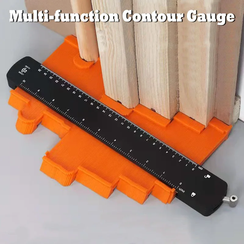 

Profile Contour Gauge Line Copier Ruler Cutting Template Construction Woodworking Measuring Instrument Ceramic Tiling Tiles Tool