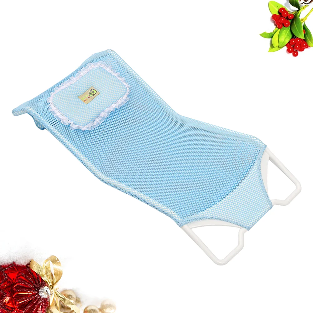 Newborn Infant Safety Anti-slip Security Bath Pad baby bath support pad baby bath seat Baby Shower Bath Tub Seat Support Pink