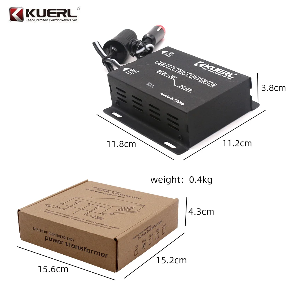 CONVERTITORE DC 24V a 12V, convertitore tensione buck 5A 60W