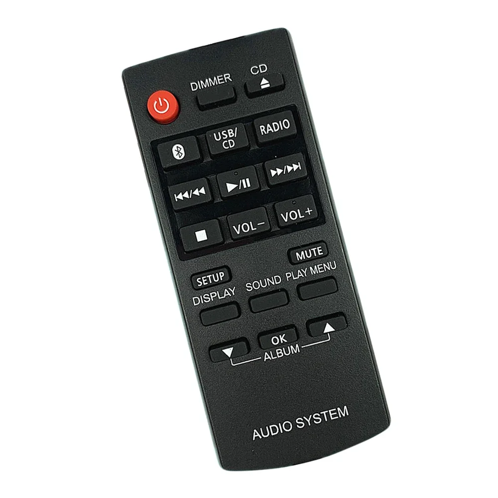 파나소닉 SC-PM250EG SA-PM250 SC-HC39 SA-UX100 SA-AKX200 용 리모컨, 컴팩트 마이크로 Hi-Fi 스테레오 시스템