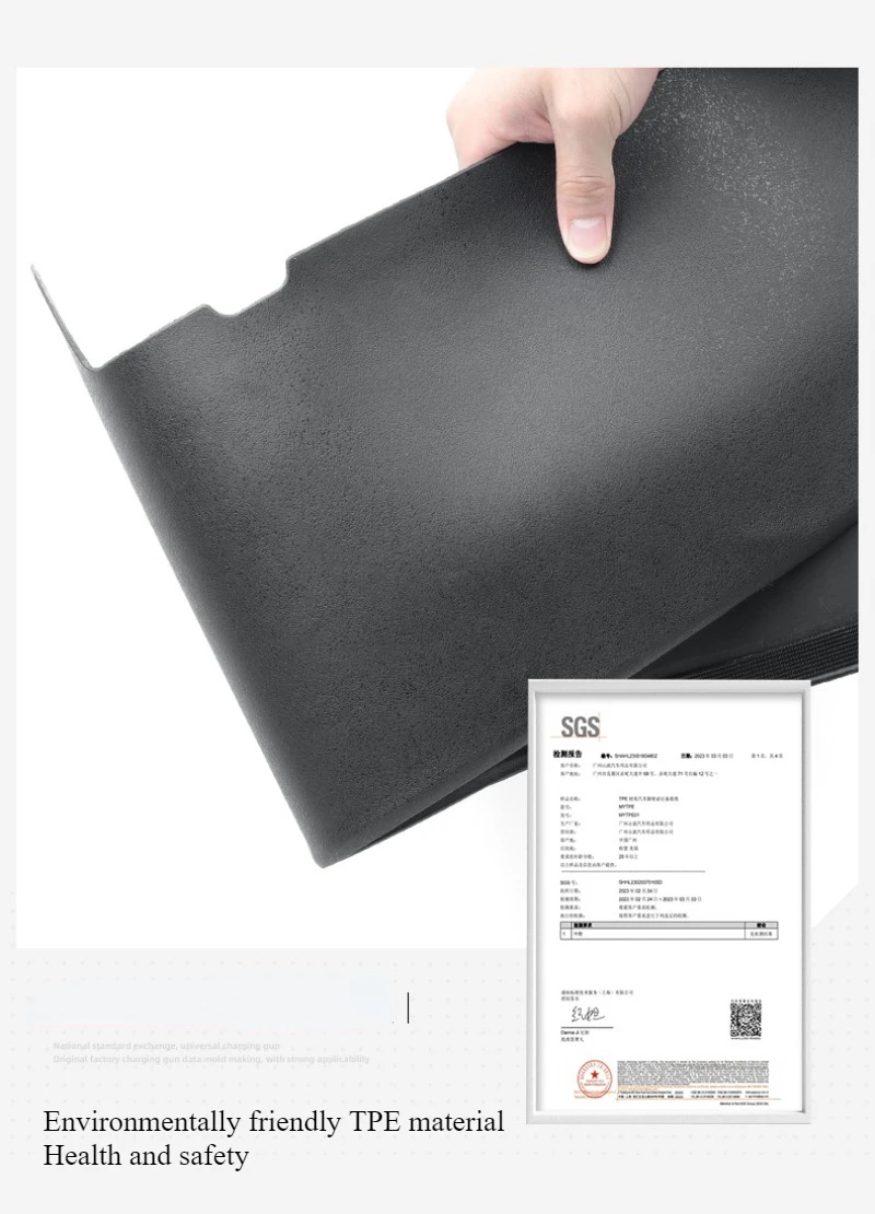 Car Trunk Guard for Tesla Model Y TPE Tail Box Side Fully Wrapped Protective Pan