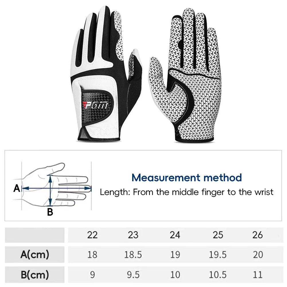 Golf High Elastic Magic Gloves Non slip Breathable Super Fiber Cloth Gloves for Men's Single Left Hand Blue Grey White
