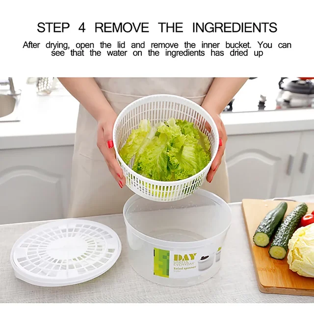 FreshSpin Salad Spinner 🥗 4
