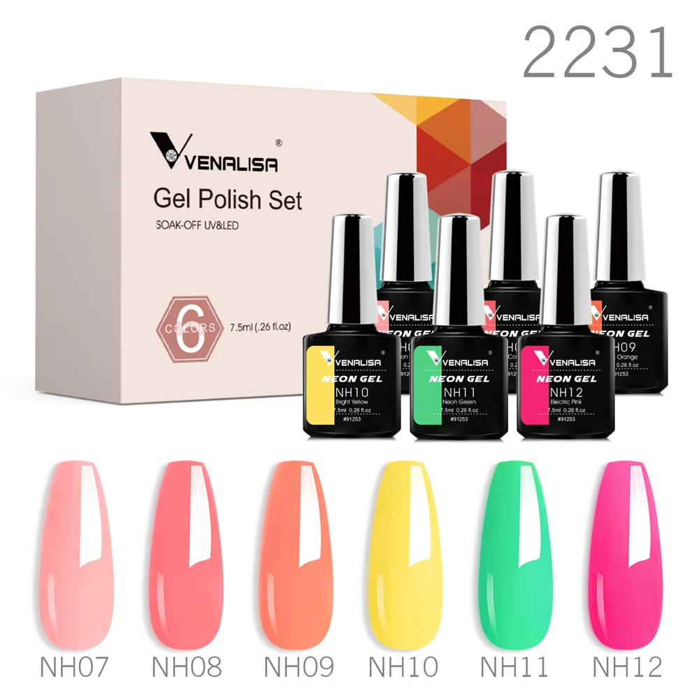 VENALISA Nowipe Top Coat 7.5ml Long Wear Diamond Super Glossy Nail Manicure Functional Gel Ultra Matte Top Coat Tempered Top Gel 2